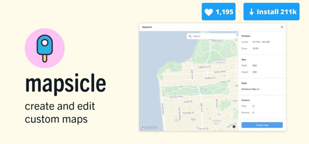 Mapsicle Figma Plugin