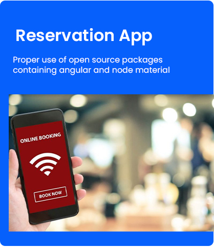 Reservation Angular Apps