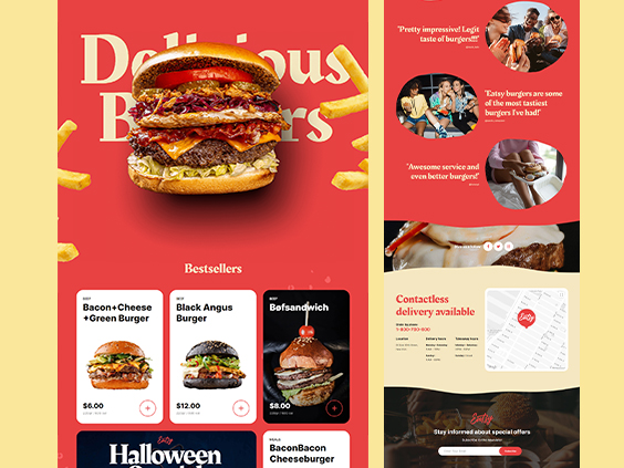 burger oxygen project template 